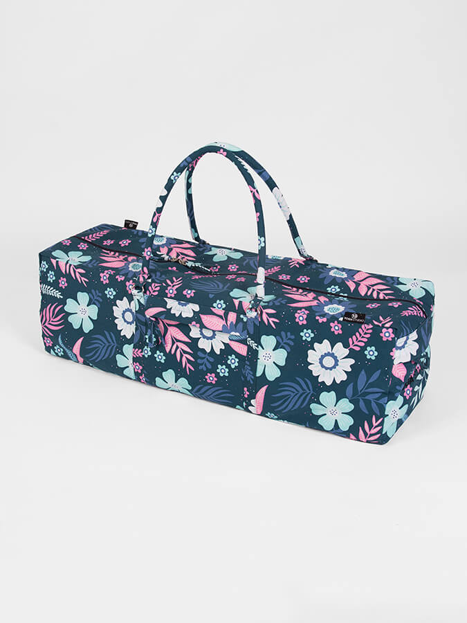 Bolsa para Kit de Yoga de Algodón Orgánico GOTS de Yoga Studio - Colección Floral