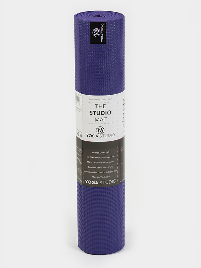 Yoga Studio Sticky Yoga Mat 6mm — OEKO-TEX Certified