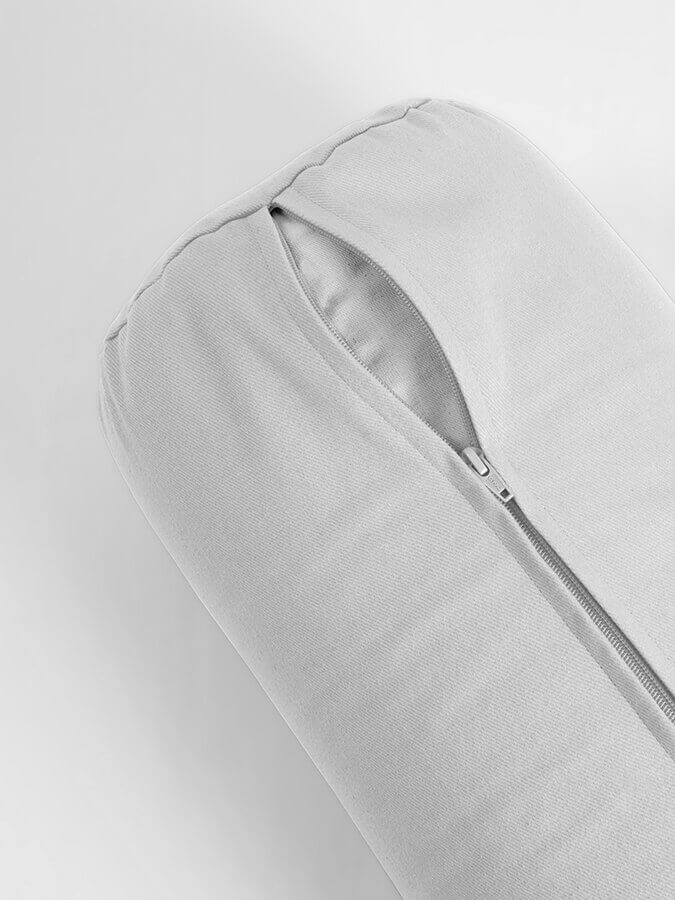 GOTS Organic Cotton Buckwheat Lotus Meditation Bolster