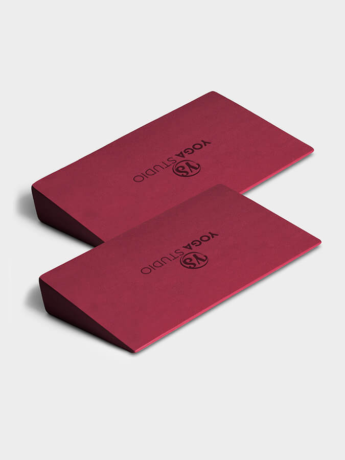 Cuñas de espuma EVA para estudio de yoga — Paquete doble