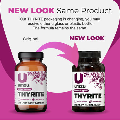 UMZU Thyrite Soporte para la Tiroides — 120 Cápsulas