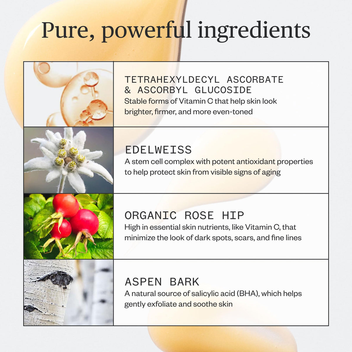 Sérum de vitamina C iluminador Ursa Major – Vegano, libre de crueldad animal, 29 ml