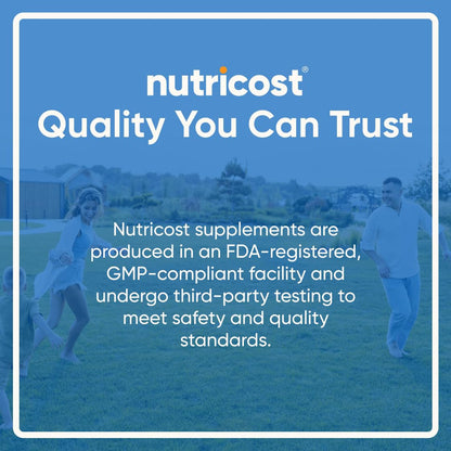 Suplemento NAD+ de Nutricost 1000mg 60 porciones 120 cápsulas