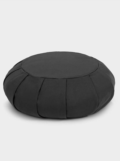 European Organic Buckwheat Zafu Round Meditation Cushion