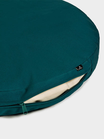 Zabuton redondo orgánico para meditación Yoga Studio EU