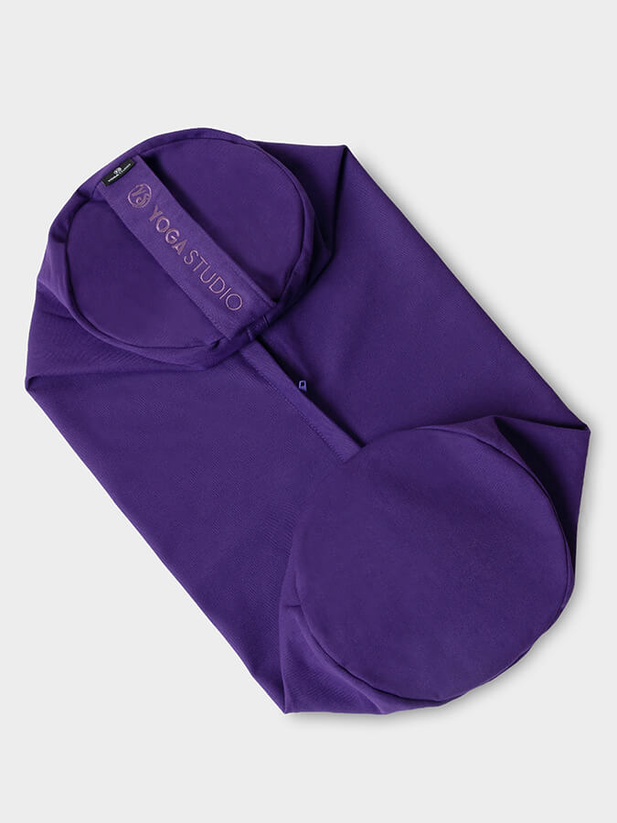 Funda de reemplazo redonda para cojín de yoga