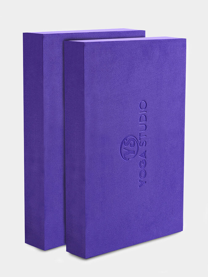 Yoga Studio High-Density EVA Yoga Blocks — Twin Pack