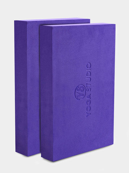 Yoga Studio High-Density EVA Yoga Blocks — Twin Pack