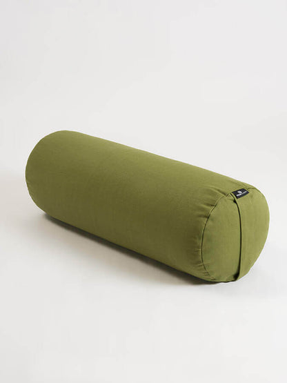 GOTS Organic Cotton Buckwheat Lotus Meditation Bolster