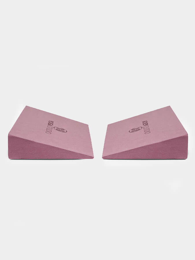 Cuñas de espuma EVA para estudio de yoga — Paquete doble