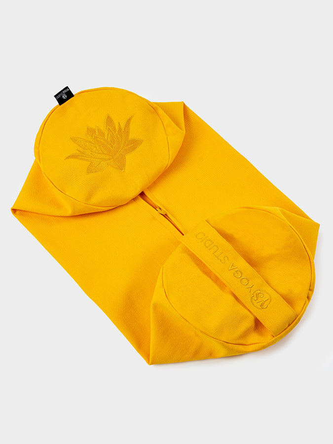 Funda redonda de loto para cojín de yoga (repuesto)