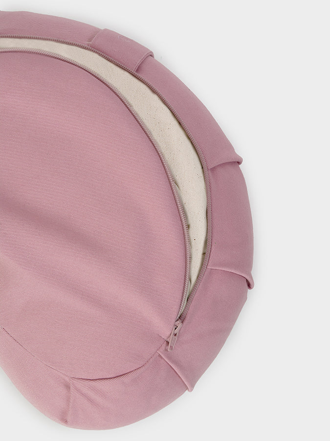Yoga Studio Crescent Lotus Zafu Buckwheat Cushion – GOTS Organic Cotton