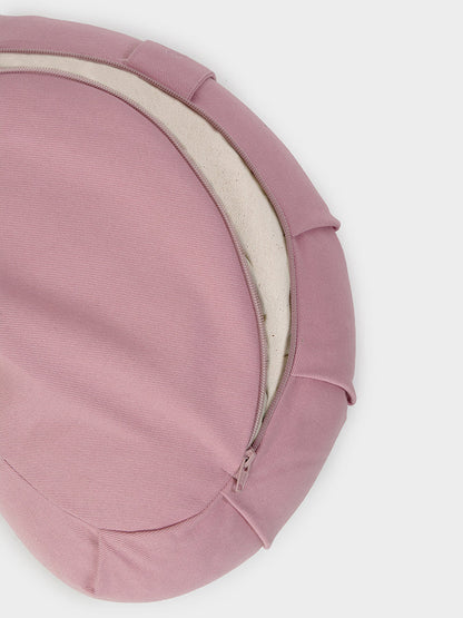 Yoga Studio Crescent Lotus Zafu Buckwheat Cushion – GOTS Organic Cotton