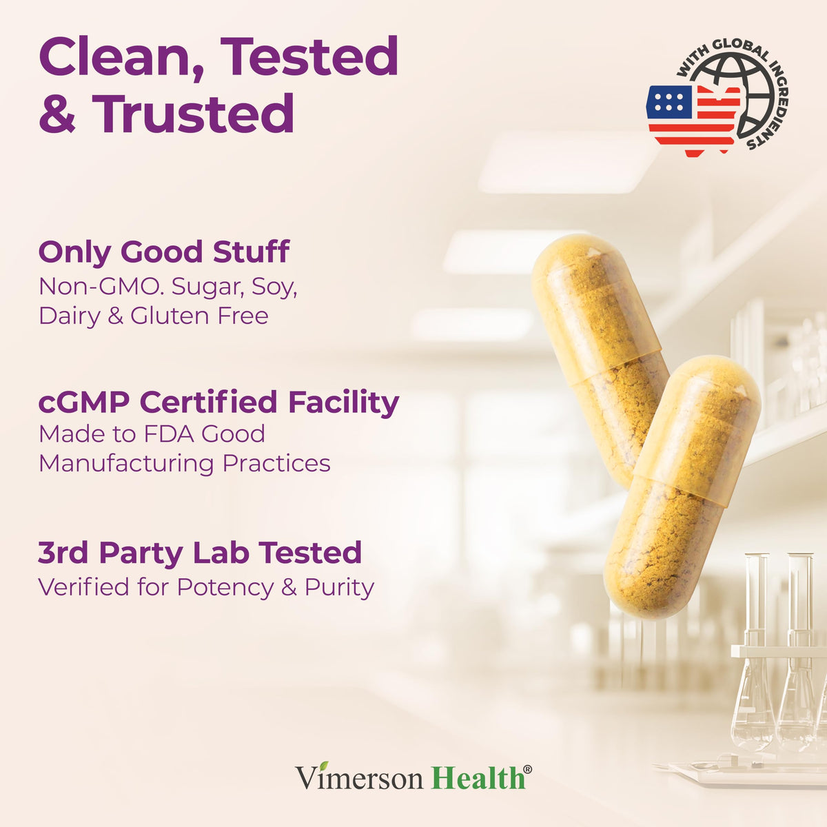 Vimerson Health Saffron Supplement – Turmeric, Cinnamon & Cardamom | 2-Pack - Calm Era