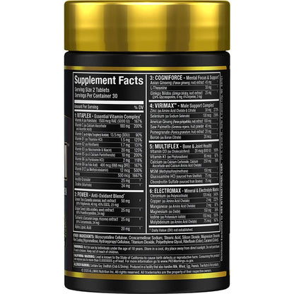 AllMax Vitaform Multivitamínico para Hombres — 60 Comprimidos