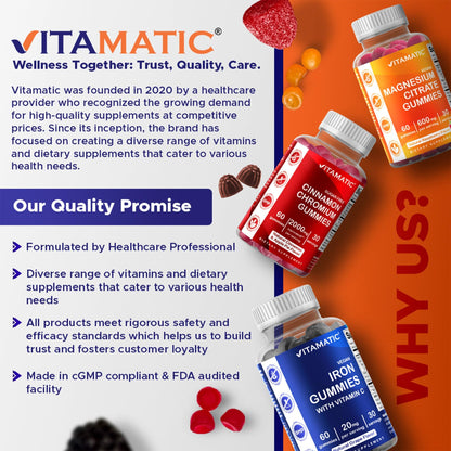 Gomitas Vitamatic de Vitamina D3 + K2 — 60 unidades