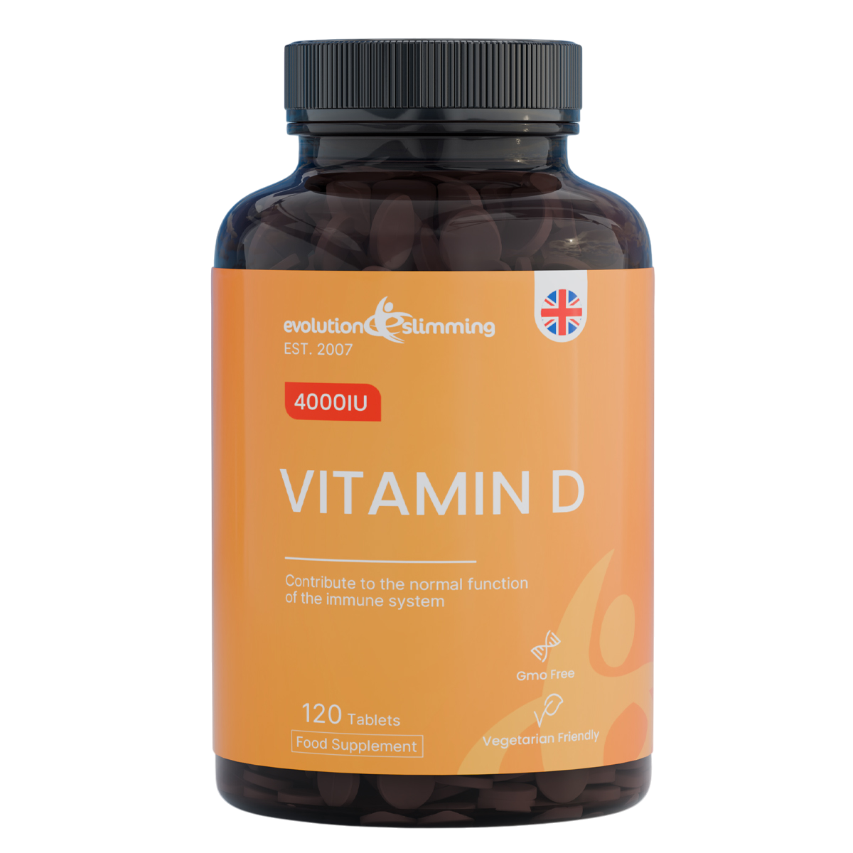 Vitamina D D3 4000 UI Comprimidos Superconcentrados