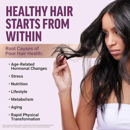 Masticables blandos aceleradores del crecimiento del cabello de Force Factor – Cabello más denso y abundante