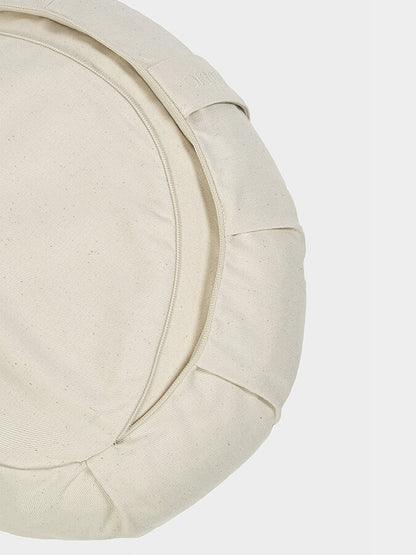 Yoga Studio Crescent Lotus Zafu Buckwheat Cushion – GOTS Organic Cotton