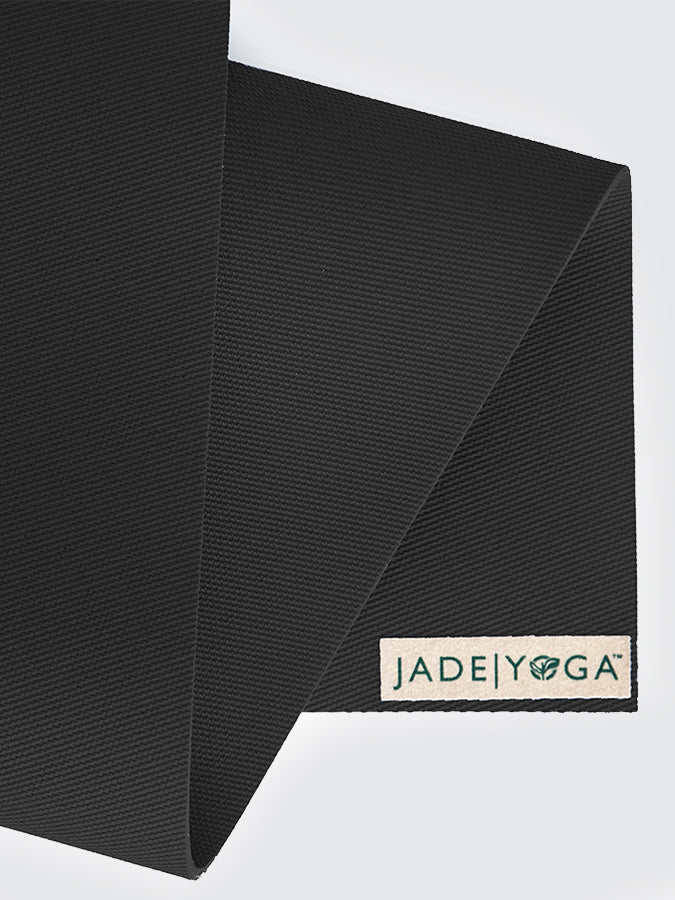 Esterilla de yoga de caucho natural Jade Yoga Harmony de 74" y 5 mm