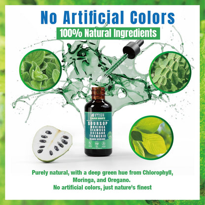 Soursop Bitters Liquid Drops 10-in-1 with Moringa & Ashwagandha 2fl oz
