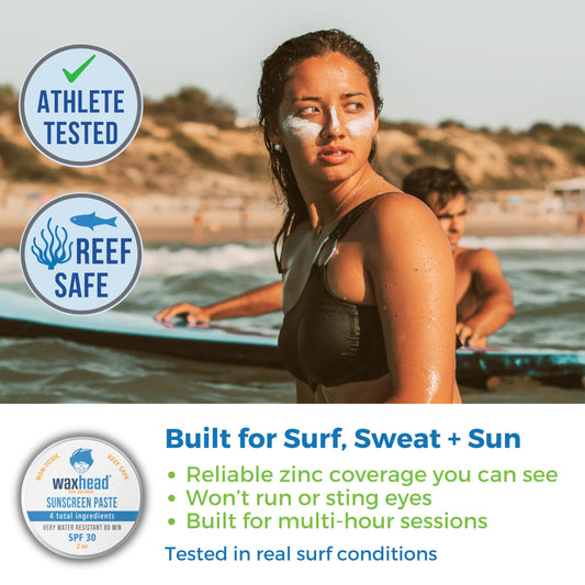 Pasta de protector solar mineral Waxhead Zinc Oxide SPF 30 — 56 g