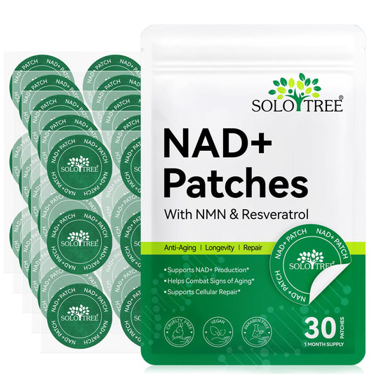 Parches transdérmicos WeiWeiLa NAD+ – 500 mg NMN y Resveratrol | 30 unidades