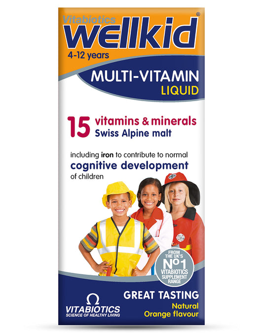 Wellkid Multivitamínico Líquido 150ml — Vitabiotics