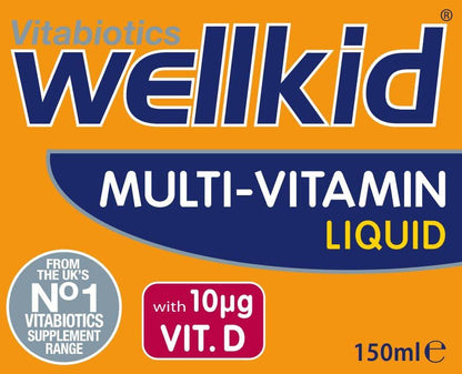 Wellkid Multivitamínico Líquido 150ml — Vitabiotics
