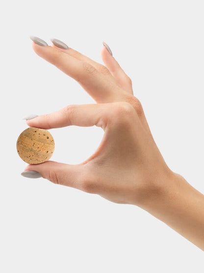 Yoga Studio Cork Massage Ball Set of 3 — 2x4cm, 2cm