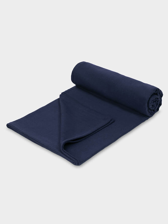 Manta de yoga de algodón orgánico GOTS para estudio de yoga