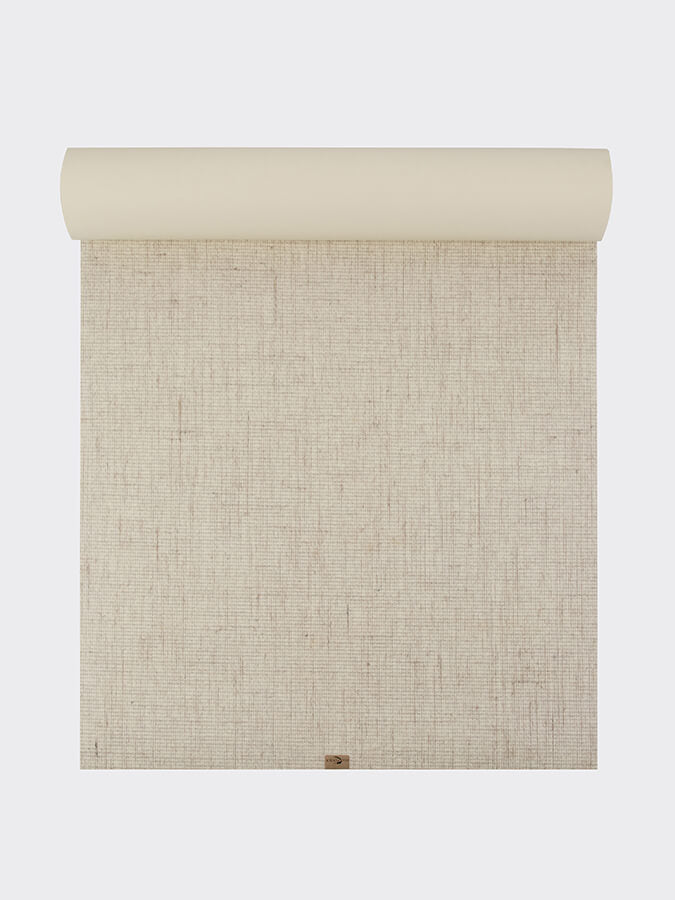 ecoYoga Phoenix Extra Long Jute Yoga Mat – 6mm | Natural & Eco-Friendly