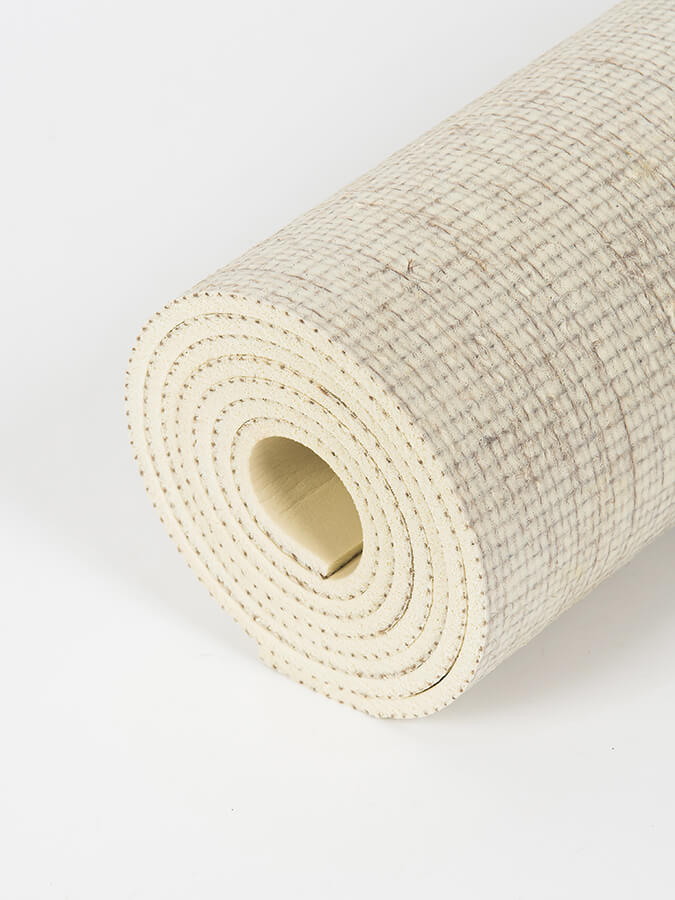 ecoYoga Phoenix Extra Long Jute Yoga Mat – 6mm | Natural & Eco-Friendly