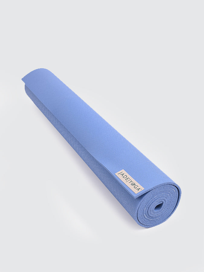 Esterilla de yoga de caucho natural Jade Yoga Harmony de 74" y 5 mm