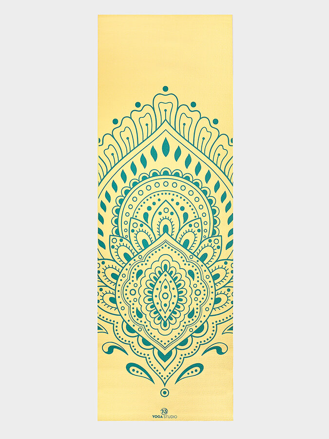 Alfombrilla de yoga adhesiva reversible de 6 mm diseñada por Yoga Studio