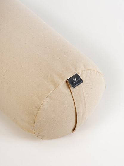 GOTS Organic Cotton Buckwheat Lotus Meditation Bolster