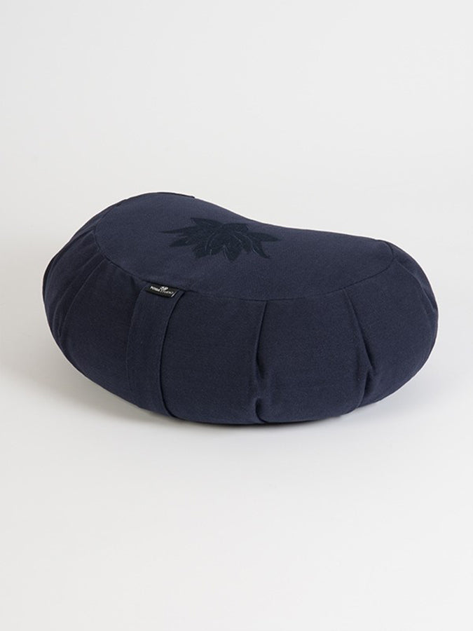 Yoga Studio Crescent Lotus Zafu Buckwheat Cushion – GOTS Organic Cotton