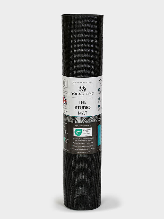 Alfombrilla de yoga adhesiva reversible de 6 mm diseñada por Yoga Studio