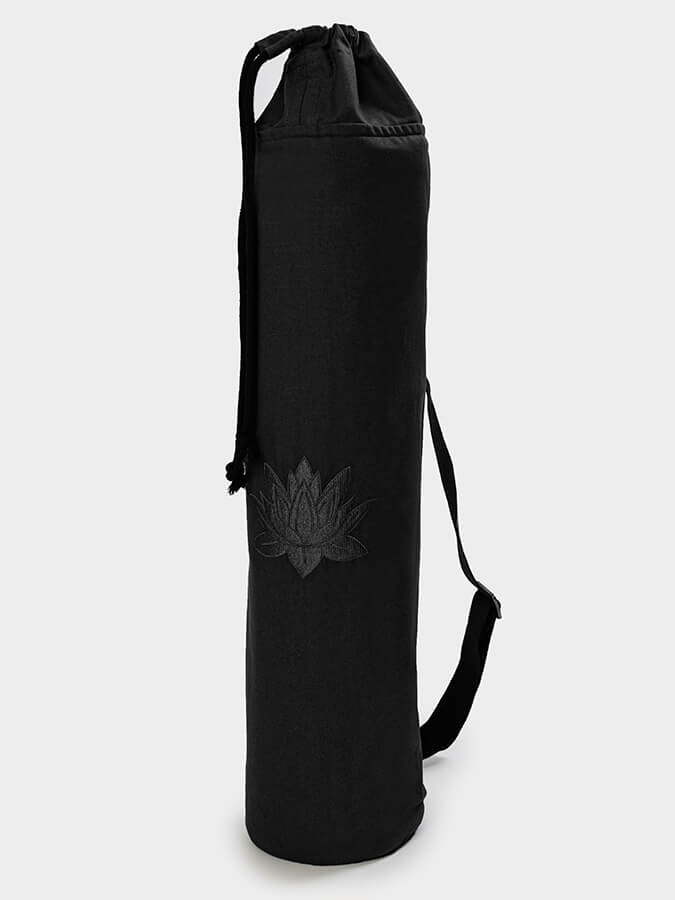 Bolsa para esterilla de yoga Yoga Studio GOTS de algodón orgánico con loto