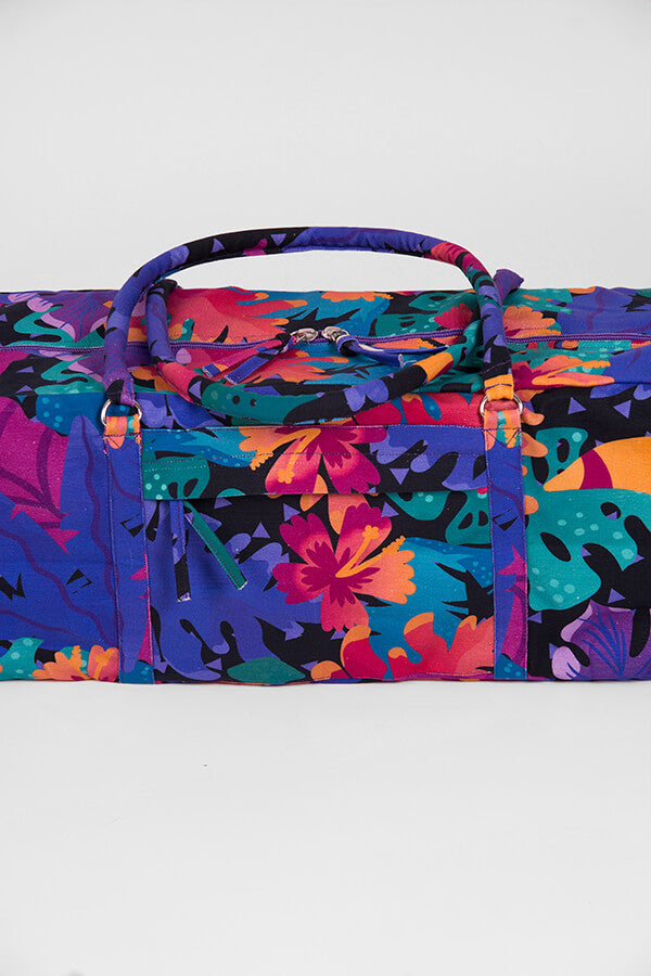 Bolsa de kit para equipo de yoga de algodón orgánico GOTS