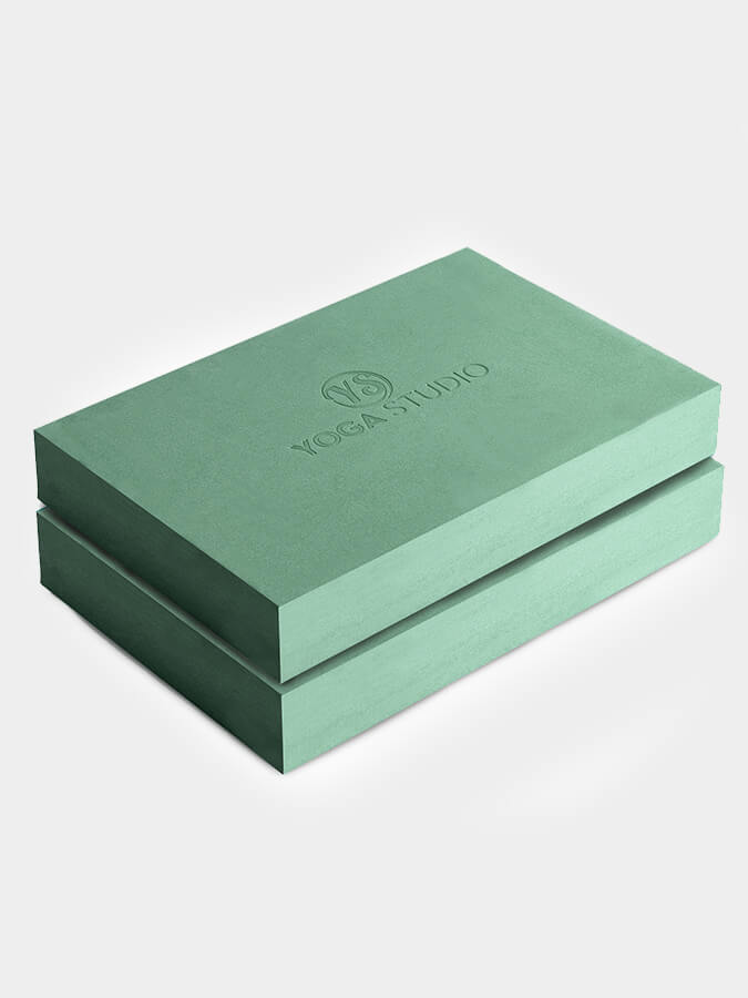 Yoga Studio High-Density EVA Yoga Blocks — Twin Pack