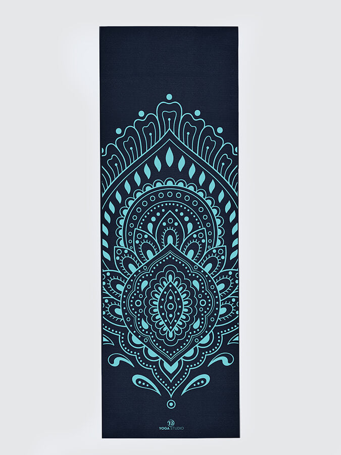 Alfombrilla de yoga adhesiva reversible de 6 mm diseñada por Yoga Studio