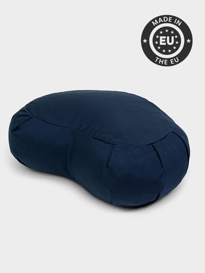 European Organic Buckwheat Zafu Crescent Meditation Cushion