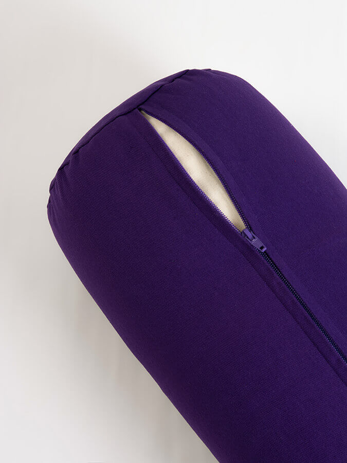 GOTS Organic Cotton Buckwheat Lotus Meditation Bolster