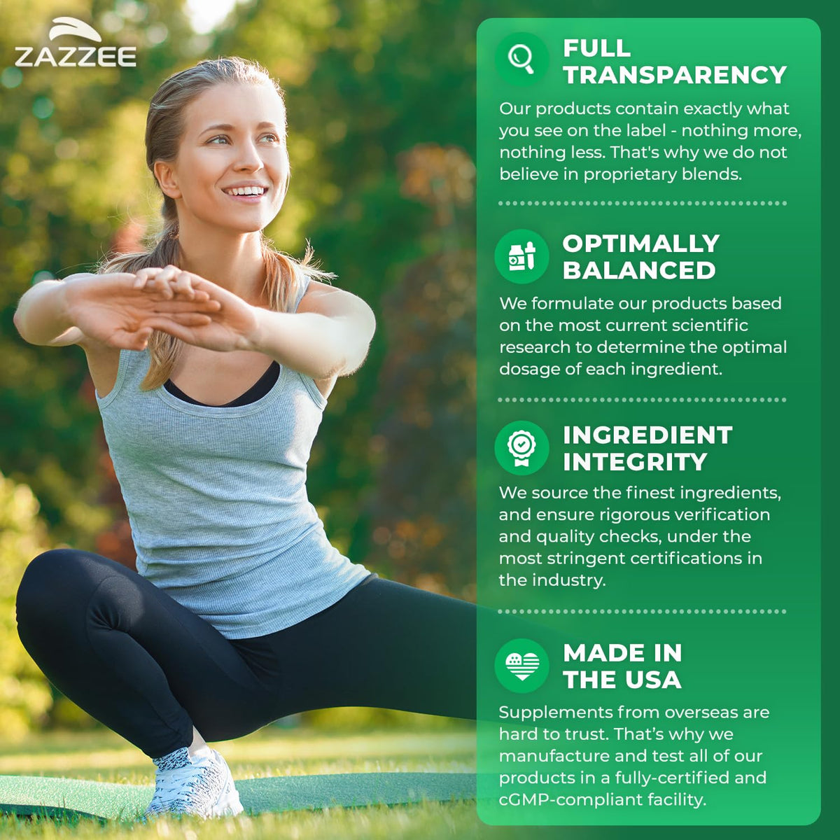 Zazzee Moringa Orgánico Extracto 20:1 20.000mg | 120 Cápsulas Veganas
