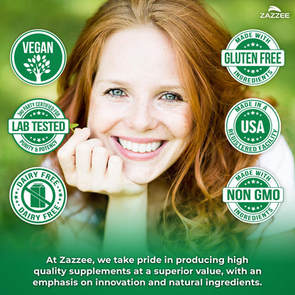 Zazzee USDA Organic Milk Thistle 30:1 Extract – 7500 mg per Capsule, 180 Vegan Capsules, 80% Silymarin, USA Made - Calm Era