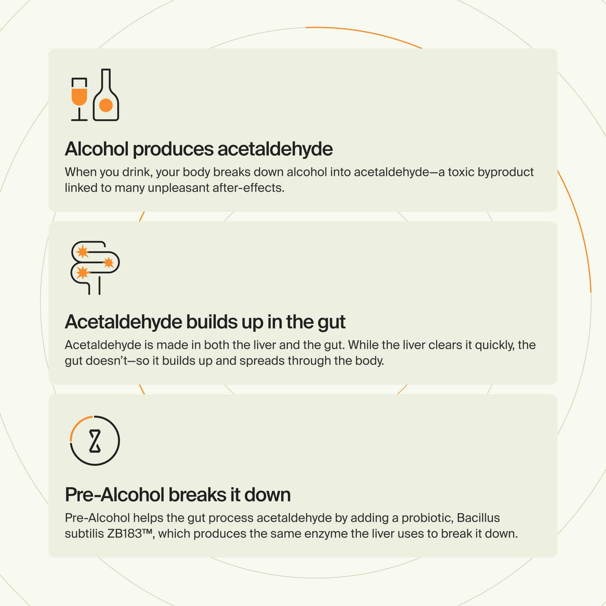 Bebida Probiótica Pre-Alcohol ZBiotics | Paquete de 6 | Siéntete mejor después de beber