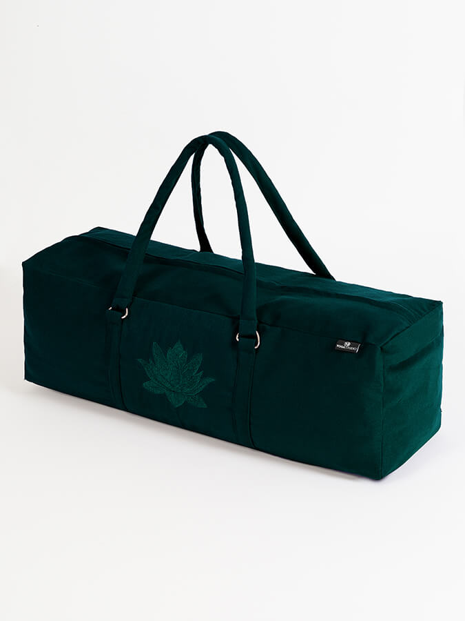 Bolsa de kit para equipo de yoga de algodón orgánico GOTS