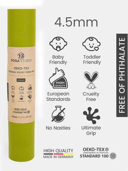 Esterilla de Yoga Oeko-Tex Yoga Studio Adherente 4.5mm