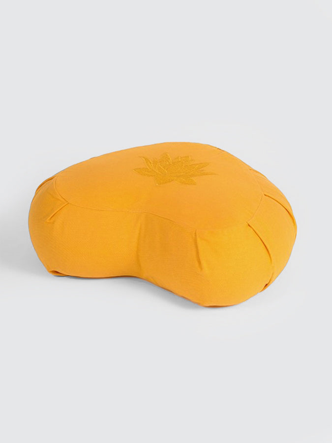 Yoga Studio Crescent Lotus Zafu Buckwheat Cushion – GOTS Organic Cotton